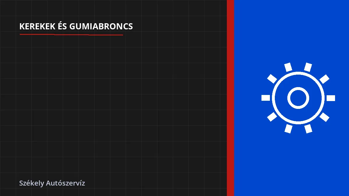 Gumiabroncsok DOT száma: Mikortól számít túl öregnek és veszélyesnek a gumi?