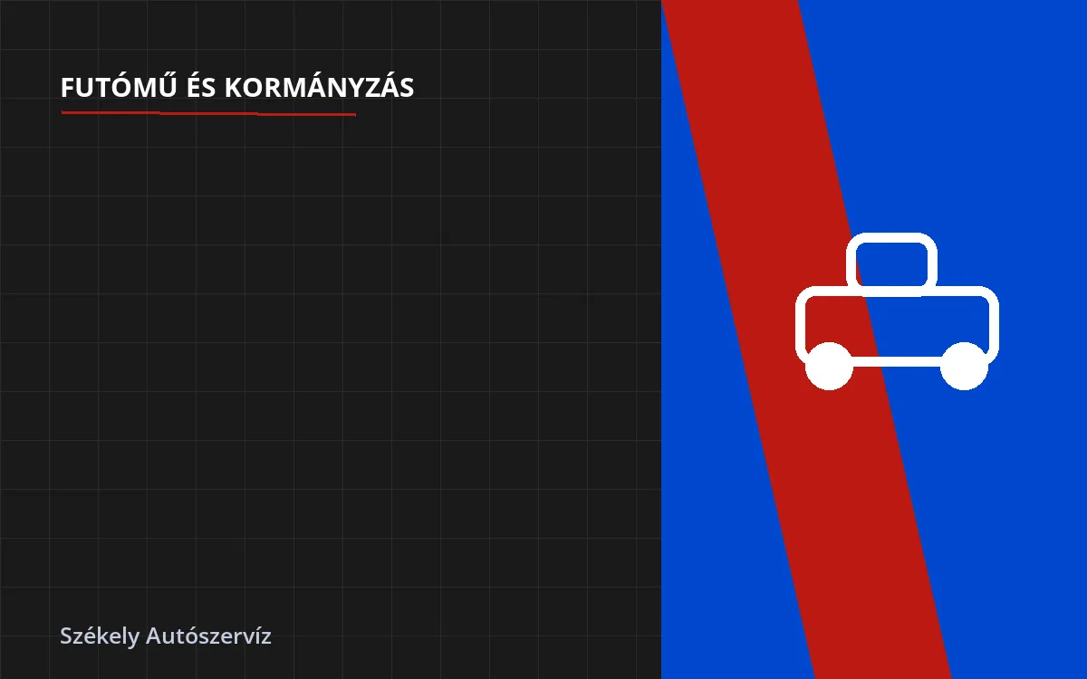 Kormánymű gumiharang csere - futómű- és kormányjavítás Budapesten