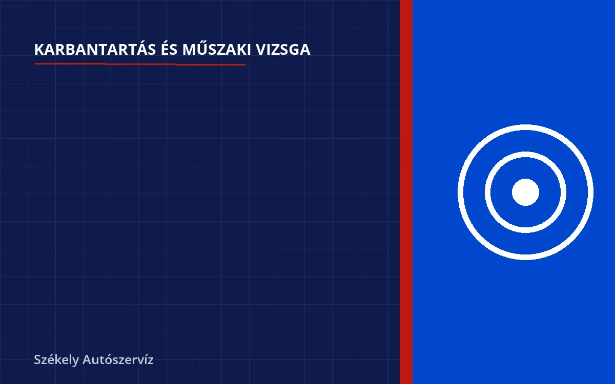 karbantartás és műszaki vizsga folyamata - Vonószerkezet-vizsgálat
